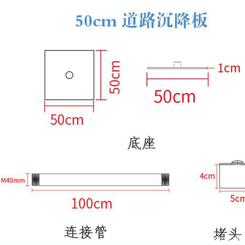 衡阳沉降板规格型号如何选择？